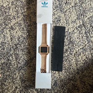 Adidas Metallic Rose Timepiece